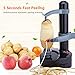 Electric Potato Peeler Kitchen Automatic Rotating Peeling Tool for Fruit & Vegetable