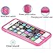 EFFUN Case for iPhone 7 Waterproof Case for iPhone 7 Case Waterproof of 4.7 in, Case for iPhone 7, IP68 Waterproof for iPhone 7 Case of Dustproof Snowproof Shockproof, Pink