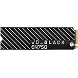 WD_BLACK 1TB SN750 NVMe Internal Gaming SSD Solid State Drive with Heatsink - Gen3 PCIe, M.2 2280, 3D NAND, Up to 3,470 MB/s 