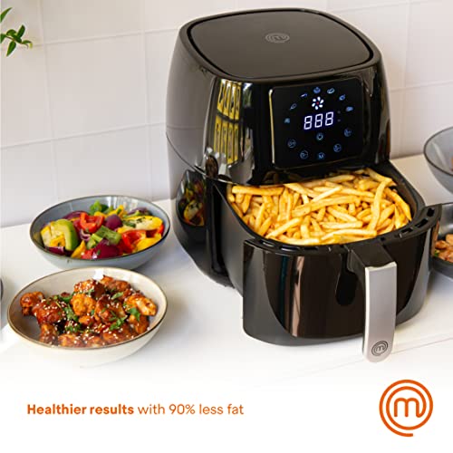 MasterChef AirFryer 4.75 Qt Compact Air Fryer with Digital Display, 7