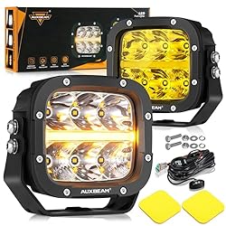Auxbeam 5 Inch LED Pods, Offroad Driving Light 110W