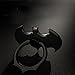 Finger Ring Stand - Cell Phone Ring Holder, Batman Ring Grip Stand 360° Rotation,Anti-Drop Finger Holder Mount for iPhone, iPad, Samsung, HTC, Nokia Smartphones, Tablets ( Black, 2 Pack )