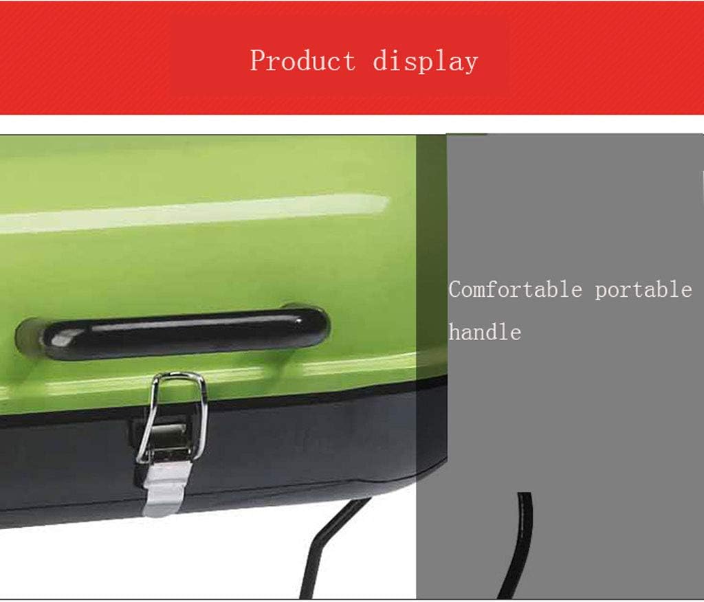 review ZJJ& Barbecue Grill Outdoor Portable Folding Barbecue Oven Mobile Simple Mini BBQ Grill