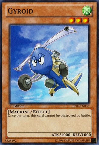 Yu-Gi-Oh! - Gyroid (BP02-EN036) - Battle Pack 2: War of the Giants - 1st Edition - Common