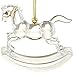 Lenox 2016 Baby's First Christmas Rocking Horse Crystal Ornament