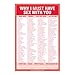 Knock Knock Why I Must Have Sex with You Checklist Note Pad, 6 x 9-inches