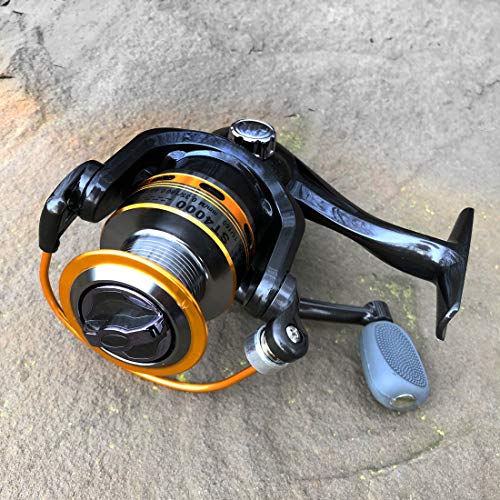 Rayline Angelspule Angelrolle Stationärrolle ST4000A QU Edelstahl Kugellager Schnurkapazität: 0,35mm/180m - 0,40mm/140m… – Bild 5