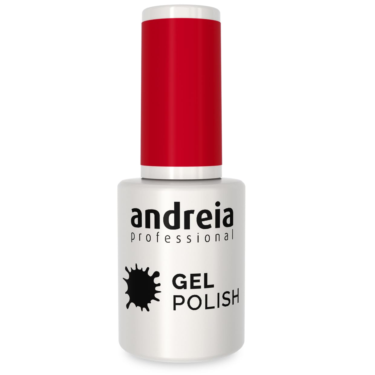 Andreia Semi-Permanent Nail Gel Polish for UV/LED Lamp - Intense Shine and 4 weeks Lasting Manicure Nail Gel Varnish - Colour 211 Deep Red 10.5 ml