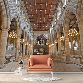 Wall Murals for Bedroom Beautiful Great Church Removable Wallpaper Peel and Stick Wall Stickers - 66x96 inches