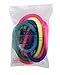 yueton Rainbow Pet Dog Nylon Leash Adjustable Loop Slip Lead Rope