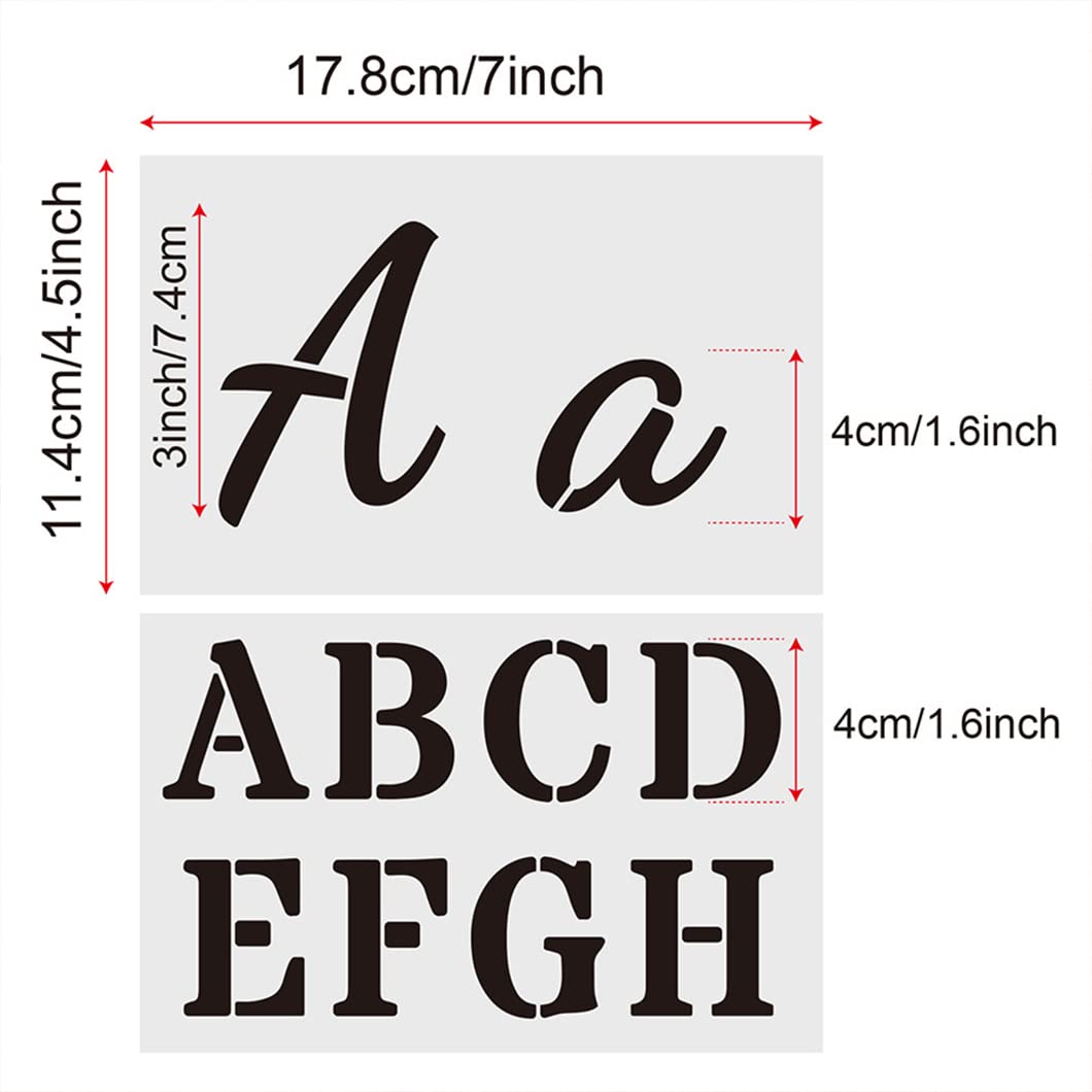 Mua Rolin Roly Alphabet Number Stickers, Set of 40 17.8x11.4cm Mandala ...