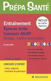 Entraînement épreuve écrite concours AS-AP