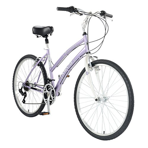Mantis Premier 726L Comfort Bike, 26 inch Wheels, 17 inch Frame, Women's Bike, Purple - Thumbnail 2