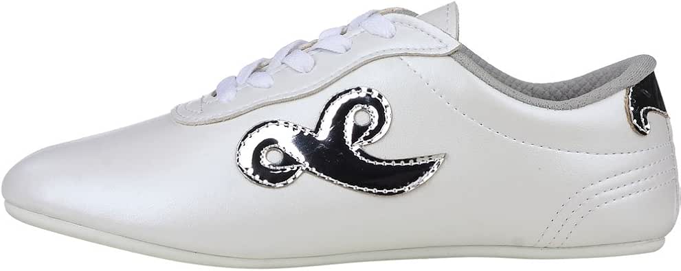 BUDO SAGA Pearl White Wushu Shoes for Chinese