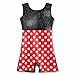 HOZIY Gymnastics Leotards for Girls Kids Size 7-8 7/8 Biketards Unitards Polka Dots Red Black