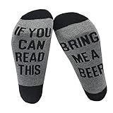Fuzzy Socks L&ZZ Unisex Funny Saying Knitting Word Combed Cotton Crew Coffee Socks for Men Women