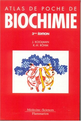 Atlas de poche de biochimie (French Edition) by (Mass Market Paperback)