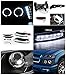 Chevy Colorado Gmc Canyon, Blk Halo Projector Headlights, Bumper Lights, Led Drl