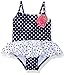 Little Me Girls' One Piece Ruffle Swimsuit