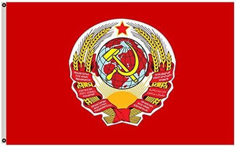 Flylife Large Flag Soviet Union, from 1923-07-06 to 1923-11-12 Flag 3x5ft banner