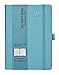 Action Day Meeting Notebook, Design That Makes It Easy for You to Run Effective Meetings & Take Meeting Notes & Turn Them into Actions, Journal, Agenda, Hardcover, Pocket (6x8, Turquoise)