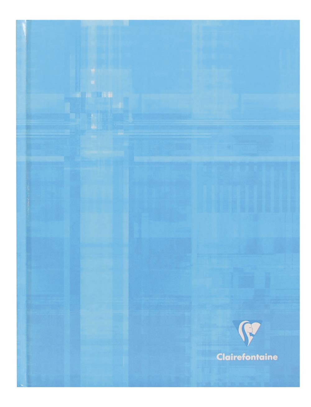 Clairefontaine 9842C - One Rigid Laminated Brochure Notebook - 17x22 cm - 192 Small Square Pages - 90 g White Paper - Random Colour Laminated Card Cover