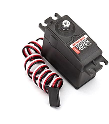 Amazon.com: Traxxas E-MAXX Brushless 2075 SERVO Waterproof, e-revo