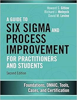 Amazon Com A Guide To Six Sigma And Process Improvement For