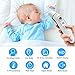 Baby Thermometer - Forehead & Ear Thermometer with Fever Alarm & Memory Function, Non Invasive & Quick Read, Digital Infrared Medical & Home Thermometer for Kid & Adults (Baby Thermometer-1)