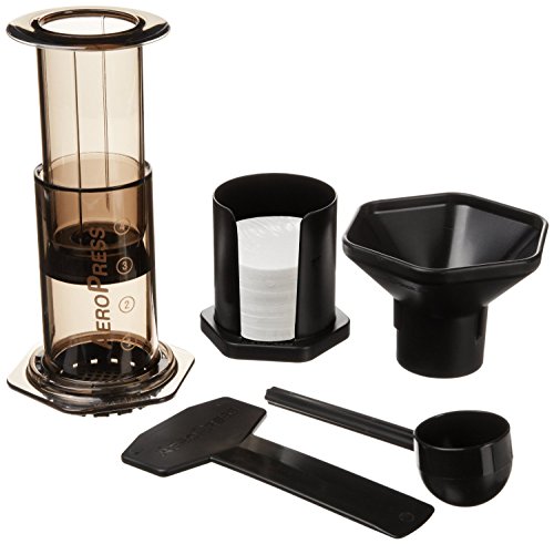 AeroPress Coffee and Espresso Maker - Quickly Makes Delicious Coffee without Bitterness - 1 to 3 Cups Per Pressing (Certified Refurbished)