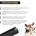 STÙNICK LED Anti Barking Device Ultrasonic Dog Repeller & Trainer Device 3 in 1 Anti Barking Stop Bark Electronic Handheld Dog Training Device Indoor & Outdoor