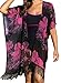 Cover Ups for Swimwear Women, Flovisa Women's Plus Size Floral Chiffon Tassel Beachwear Kimono Cardigans Bikini Swimwear Cover Ups