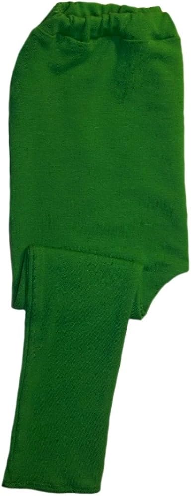 green baby leggings