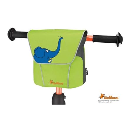 Puky LT 2 Lenkertasche für Roller und Fahrrad Die Maus grün