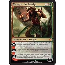 Amazon Com Magic The Gathering Xenagos The Reveler 9 249 Theros Toys Games Amazon Com Magic The Gathering Xenagos The Reveler 9 249 Theros Toys Games