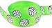 HipGirl Volleyball Ribbon, Lime Green 5yd 7/8