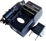 iTEKIRO Replacement Battery Charger Kit for Canon