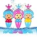 Conquer Baby - (3 Pack) Bath Toys for Toddlers Kids Girls - Mermaid Princess Wind Up Tail Flap Floating Water BathTub Toys, Swimming Pool Beach Bathing Time Fun - Random Colors primary