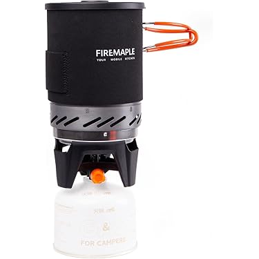Réchaude Camping Pliable Vert - 1 Brûleur Butane - 7250BTU - Portable