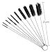 10Pcs Metal Cleaning Brush for Weed Pipe Clean Glass Hookah Smoking Brush baby Feeding Bottle Brush