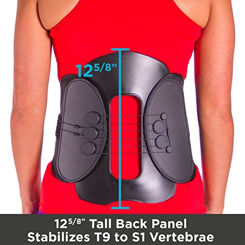 Postop Corset Back Brace for Lumbar Spinal Fusion & Discectomy Surgery
