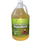Natural Elements Mole and Vole Repellent &ndash; 100% Castor Oil Formula &ndash; Lawn and Yard Treatment &ndash; Covers Large Areas &ndash; 128 oz (1 Gallon)