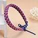 Jeka Waterproof Friendship Anklet Bracelet for Women Girls Handmade Braided Surf Bracelets 6 Pcs Cute Jewelry Set Cuff Wrist Anklets Gift