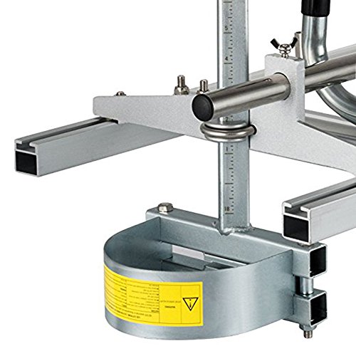 HiHydro Portable Chainsaw Mill Planking Milling From 14" to 24" Guide Bar Wood Lumber Cutting Sawmill Aluminum Steel Chainsaw Mills for Builders and Woodworkers (14"-24")