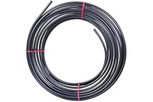 PVF-Coated Steel Brake, Fuel, Transmission Line Tubing Coil, 5/16 x 25 ft