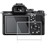 debous Screen Protector for Sony A7III A7R III A7II A7 III II A7M3 A7M2 A7SMII RX1 DSC-RX1 RII RX1R Cyber-Shot RX10 DSC-RX10 II III IV,0.3mm Anti-Scratch High Clear 9H Hard Tempered Glass (2pcs)