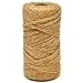 Gift Boutique Christmas Baker's Jute Twine, 3 Rolls of Red, Green and Natural Holiday Decorative String for Arts 'n' Crafts, Packing, Wrapping and Party Supplies, 450 Feet