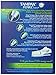 Tampax Pearl Plastic, Super Absorbency, Unscented Tampons, 18 Count