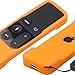 Remote Case for Apple Tv 4th/4K 5th Generation, Akwox Light Weight [Anti Slip] Shock Proof Silicone Remote Cover Case with Lanyard (Orange)-not for New Apple 4k TV Series 6th Gen 2021