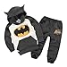 GETUBACK Baby Batman Clothing Sets Children Spring Tracksuits 24M Gray